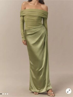 espen satin maxi dress BHLDN Espen Satin Maxi Dress size 4, Silky charmeuse